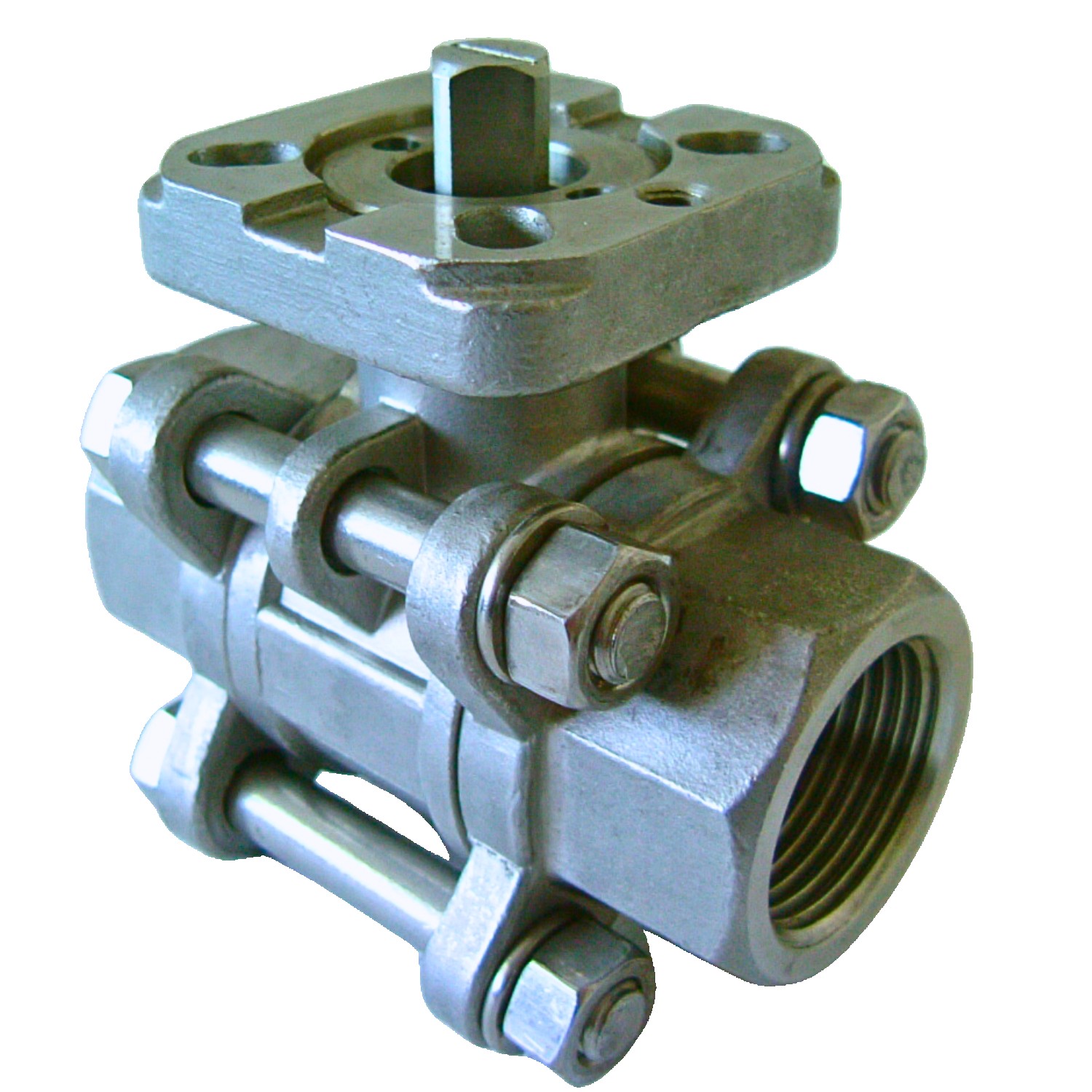 AF-33 3-Piece Direct Mount  Ball Valve