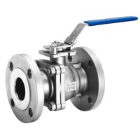 AF-52F 2-Piece DIN Firesafe Flanged Ball Valve