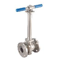 AF-53C DIN Cryogenic 2-Piece Direct Mount Flanged Ball Valve