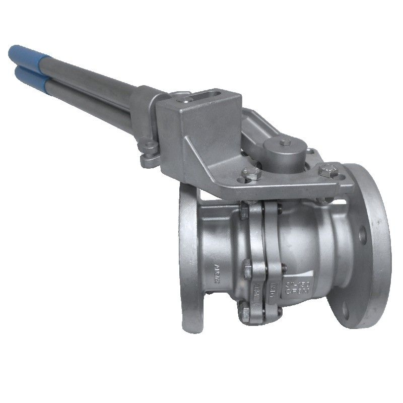 AF-53F 2-Piece DIN Firesafe Direct Mount Flanged Ball Valve