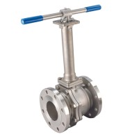 AF-53C DIN Cryogenic 2-Piece Direct Mount Flanged Ball Valve