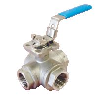 AF-S2D  3-Way Ball Valve