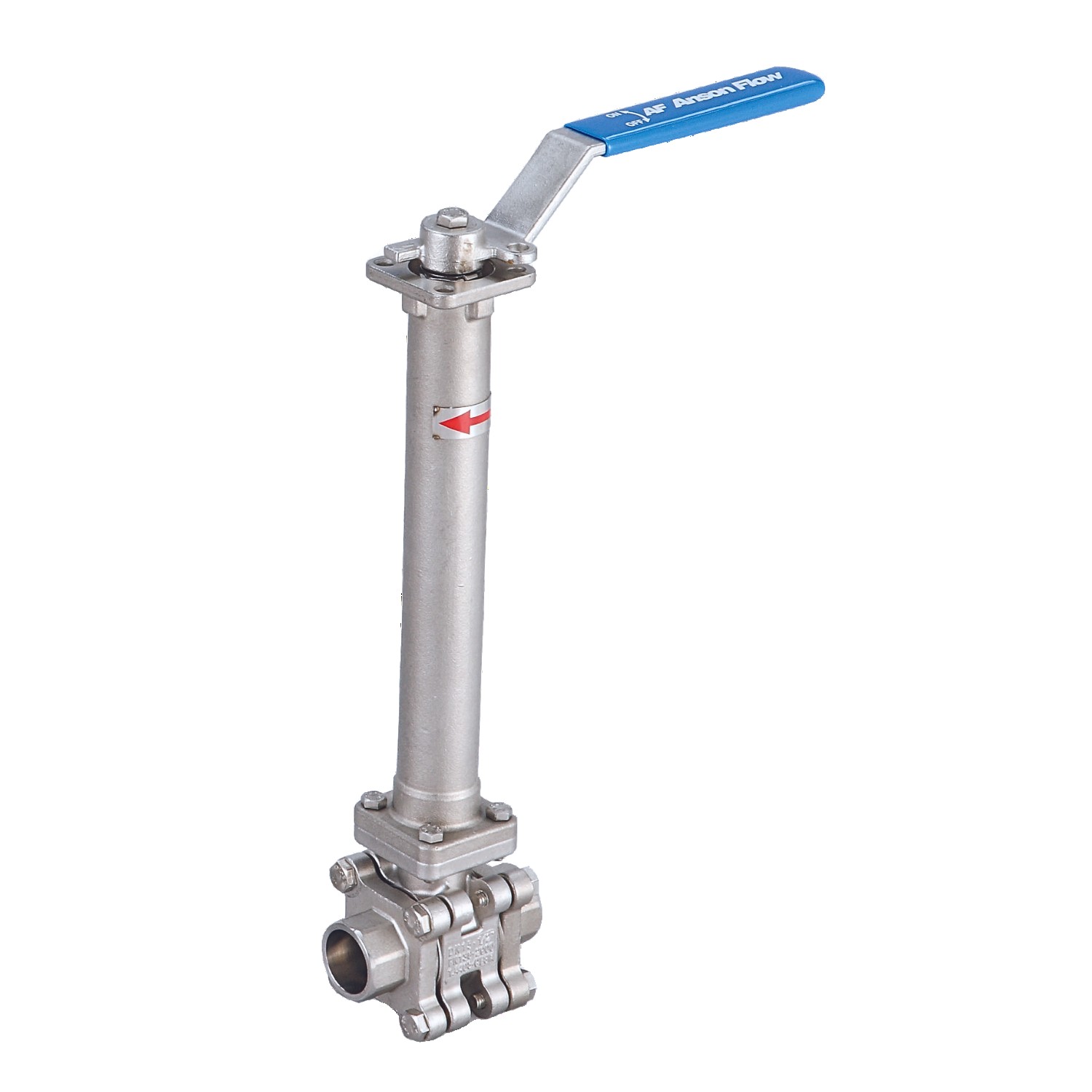 AF-36C 3-Piece Cryogneic Direct Mount Ball Valve