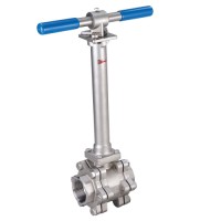 AF-36C 3-Piece Cryogneic Direct Mount Ball Valve